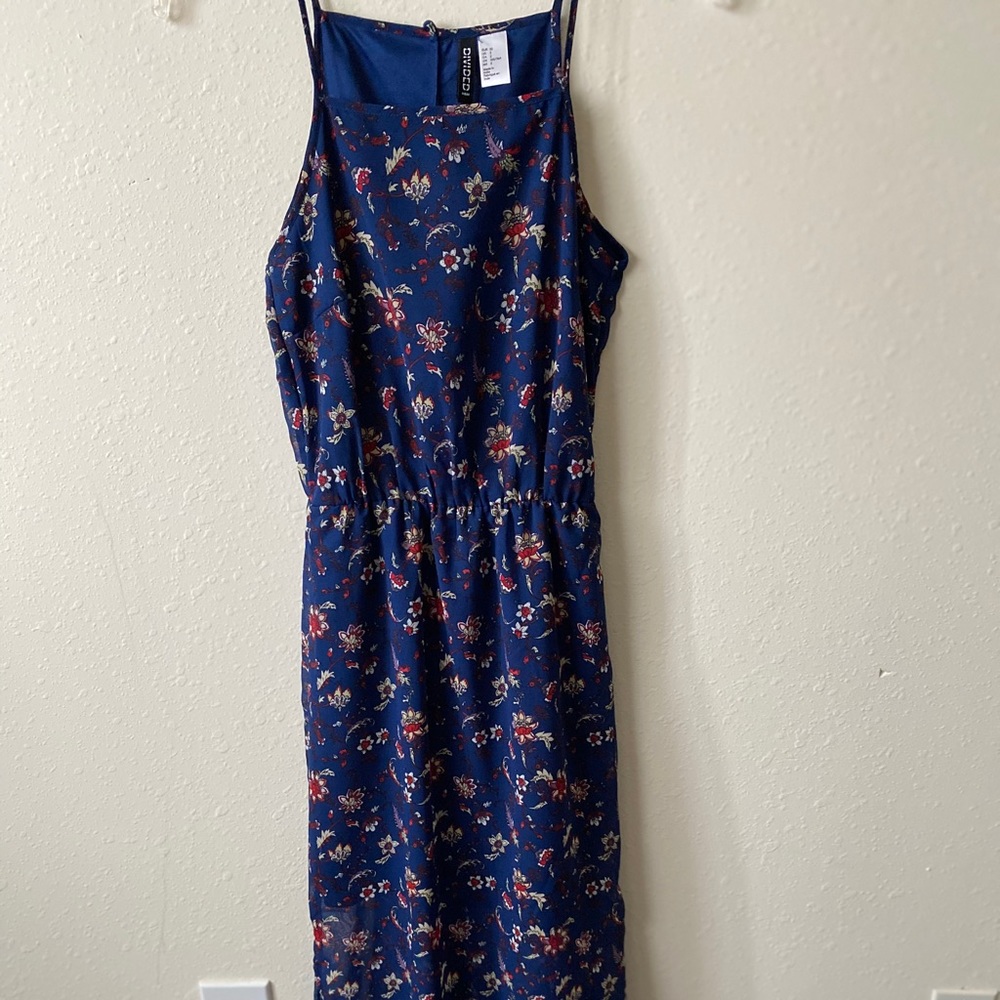 Floral summer maxi dress